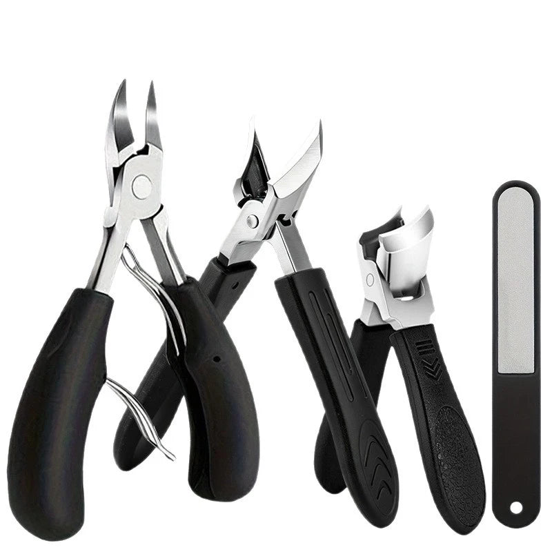 Nail Clipper & Pedicure Tool Set – Stainless Steel Combo Kit Nail Clipper Set Axl