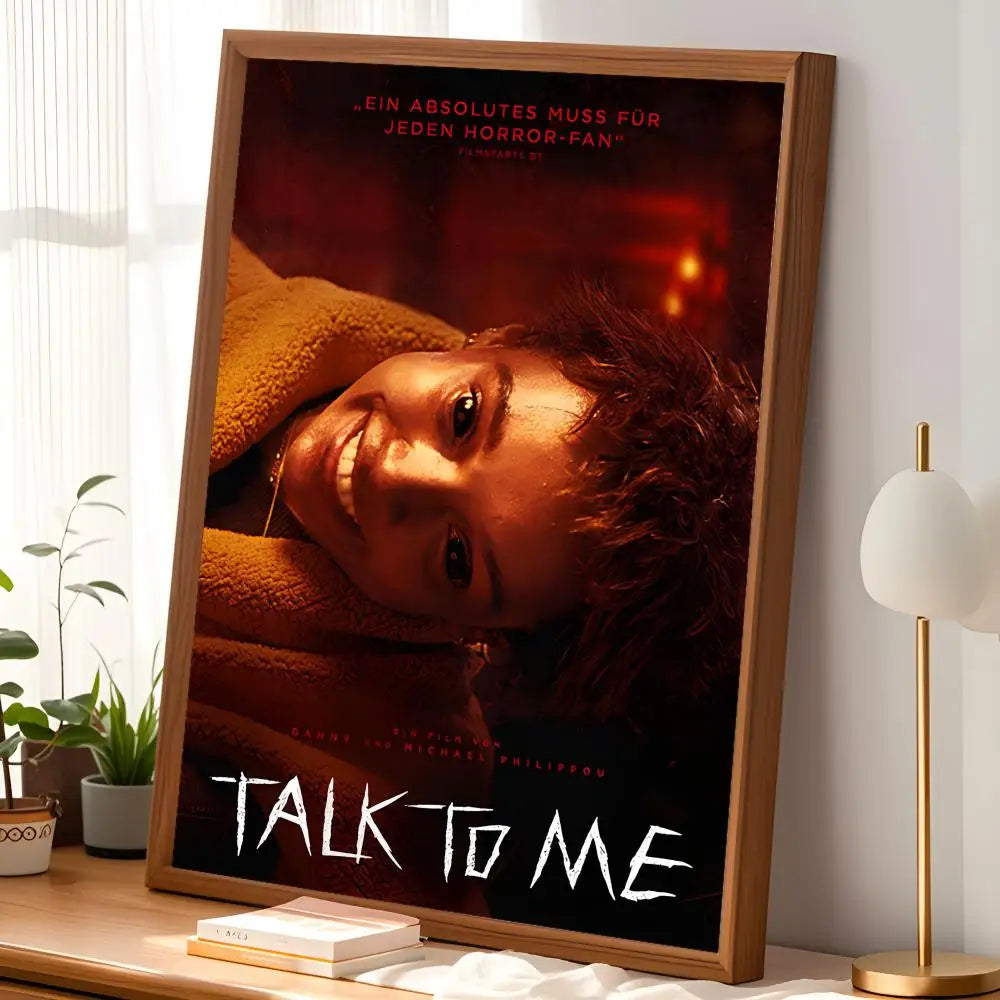 Talk to Me Movie Poster – Self-Stick HD PVC Wall Art Wall Art Poster Axl