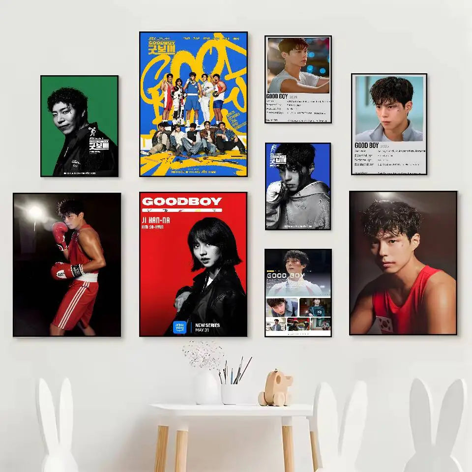 K-Drama Good Boy HD Poster – Self-Adhesive Waterproof Wall Art Wall Art Poster Axl