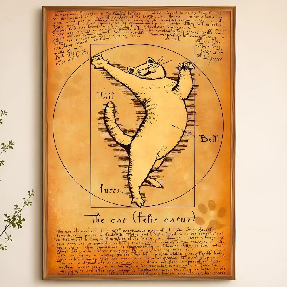 Vitruvian Man Peel-and-Stick Wall Poster – Waterproof PVC HD Art Wall Art Poster Axl White09 60X90cmNoframe