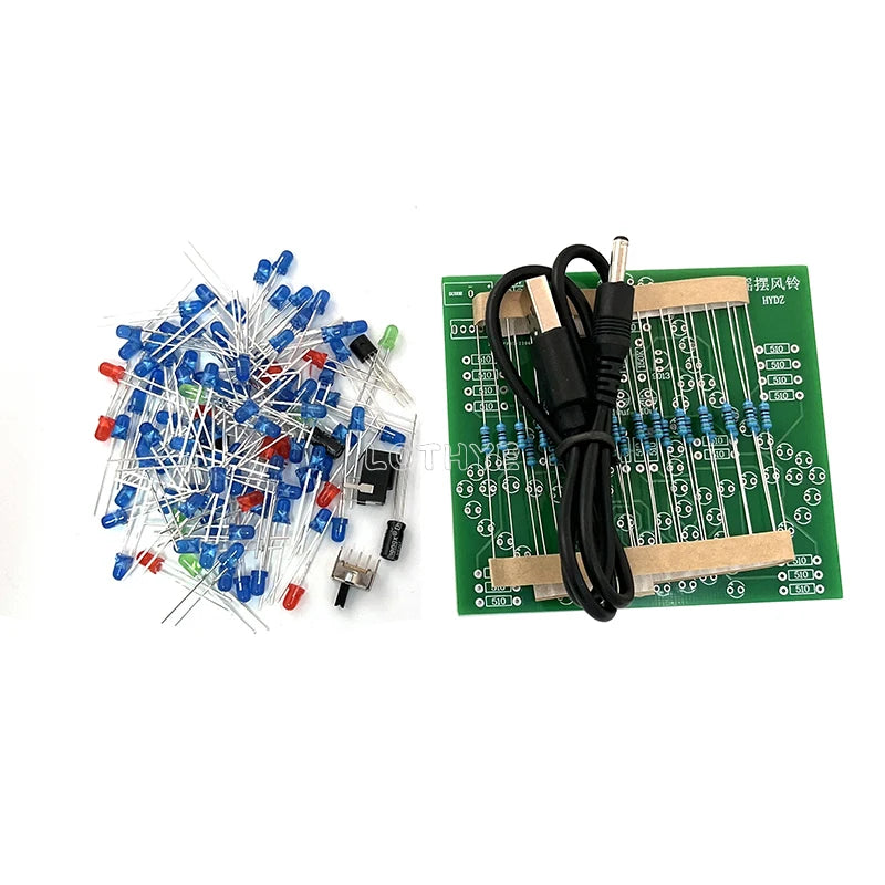 DIY LED Wind Chime Soldering Kit – DC 3-5V Electronics Project Electronics Soldering Kit Axl