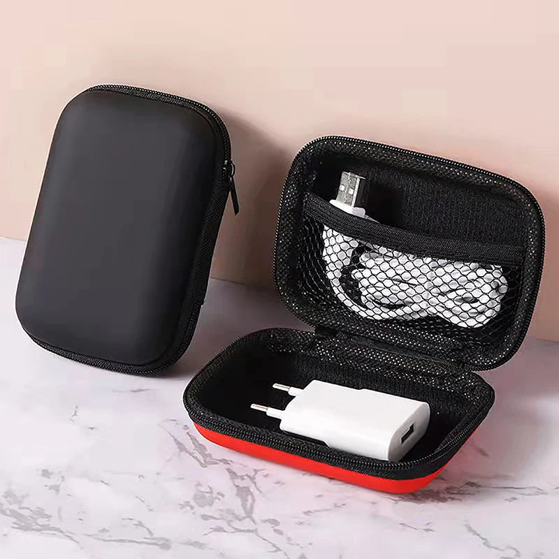 EVA Zipper Storage Case – Earphone & Cable Travel Organizer EVA Storage Case Axl