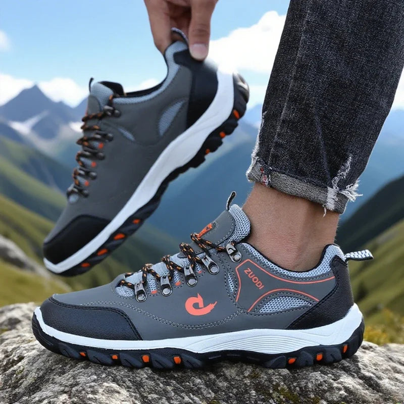 Men's Breathable Hiking Shoes – Lightweight Athletic Trainer Men's Hiking Shoes Axl