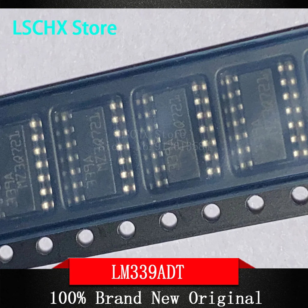 10pcs LM339AD SOIC-14 Quad Differential Comparator IC Chips Comparator IC Chip Axl