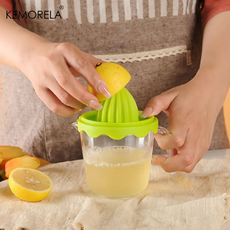 KEMORELA Manual Citrus Juicer – Orange & Lemon Squeezer Cup Manual Citrus Juicer Axl