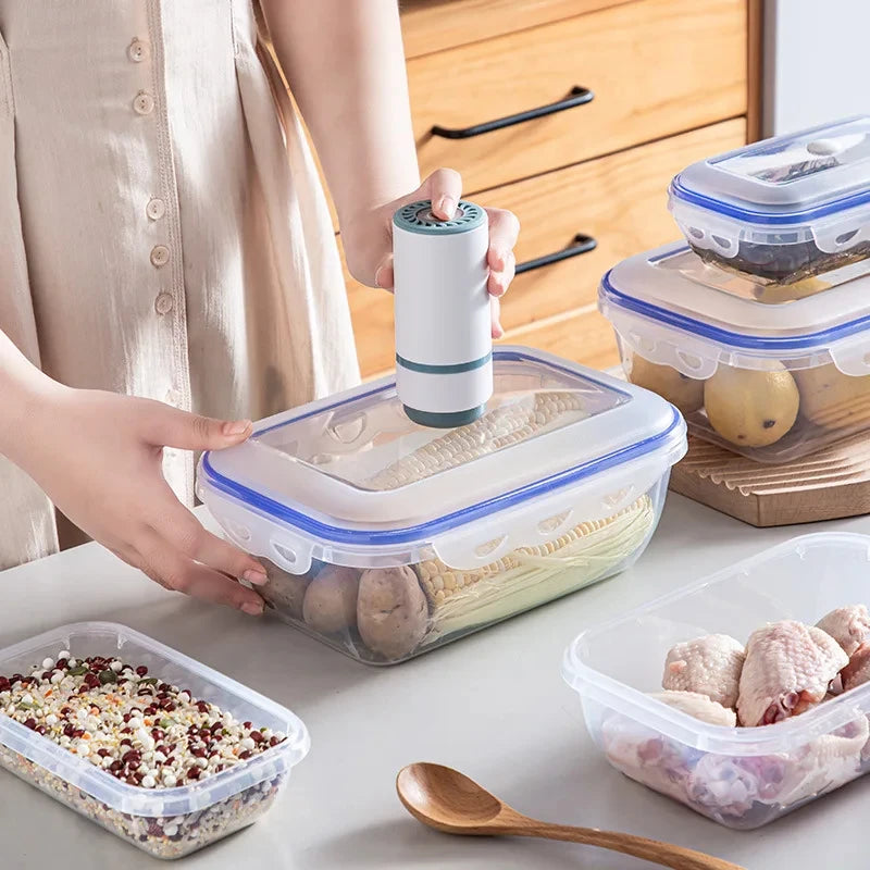 KEMORELA Vacuum Food Storage Containers – Fridge Organizer Set Food Storage Containers Axl