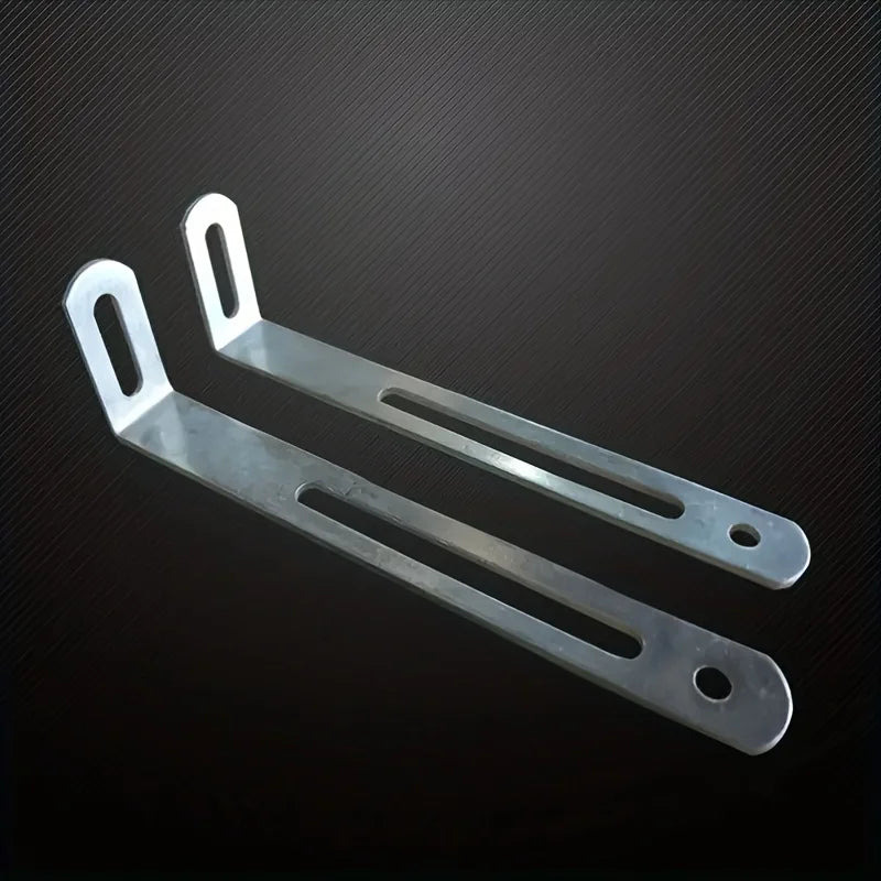 10-Pack Steel L-Shaped Corner Brackets – Heavy-Duty Shelf Support Corner Brackets Axl