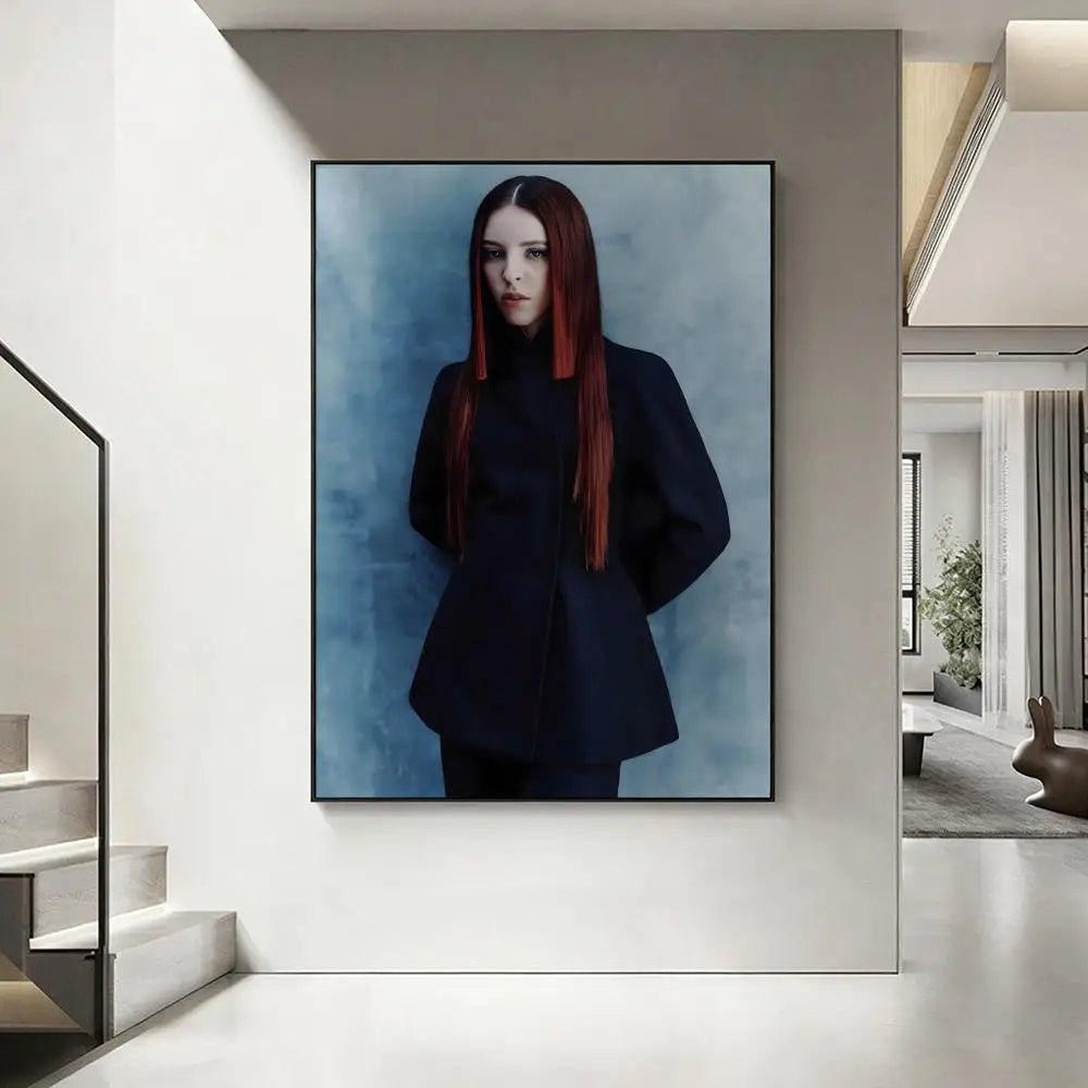 Y-Young M-Miko HD Poster – Aesthetic Wall Art Home Decor Wall Art Poster Axl White5 40X50cmNoframe