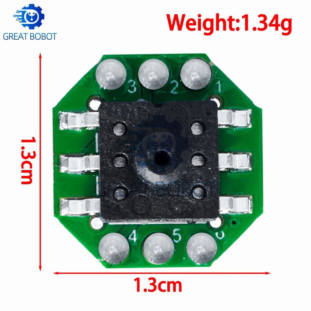 XGZP6847A Gas Pressure Sensor Module 0–40kPa | 3.3V/5V Pressure Sensor Module Axl