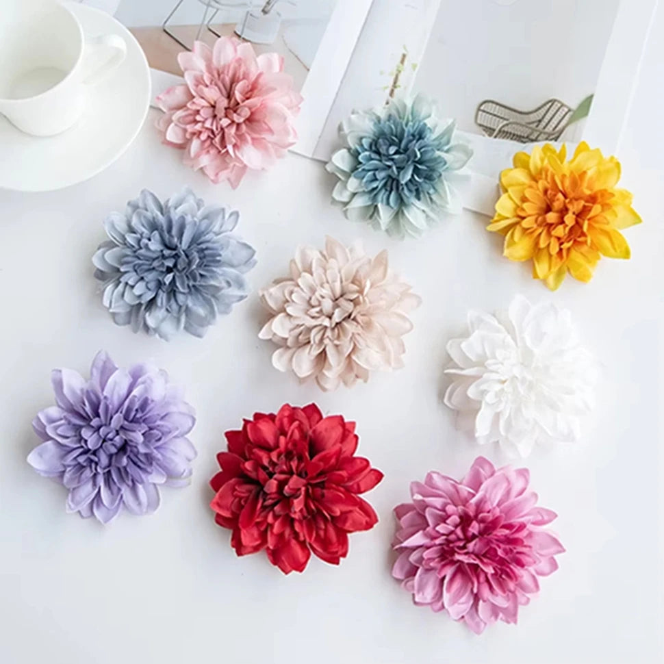 Artificial Silk Rose Heads 15/30 PCS – Wedding & Home Decor Artificial Silk Flowers Axl