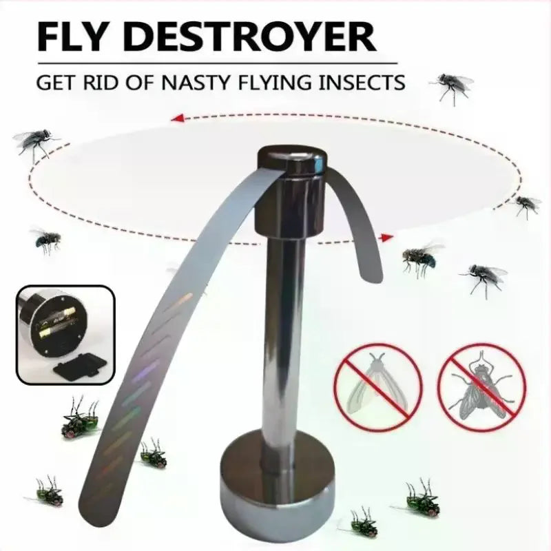 Outdoor Fly Repellent Fan – BBQ, Picnic & Camping Bug Guard Fly Repellent Fan Axl