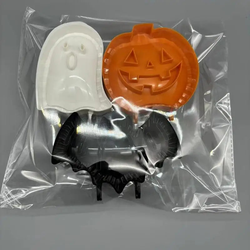 Halloween Hand Pie Press Molds – Pumpkin Ghost Bat 3-Pack Pie Press Mold Set Axl