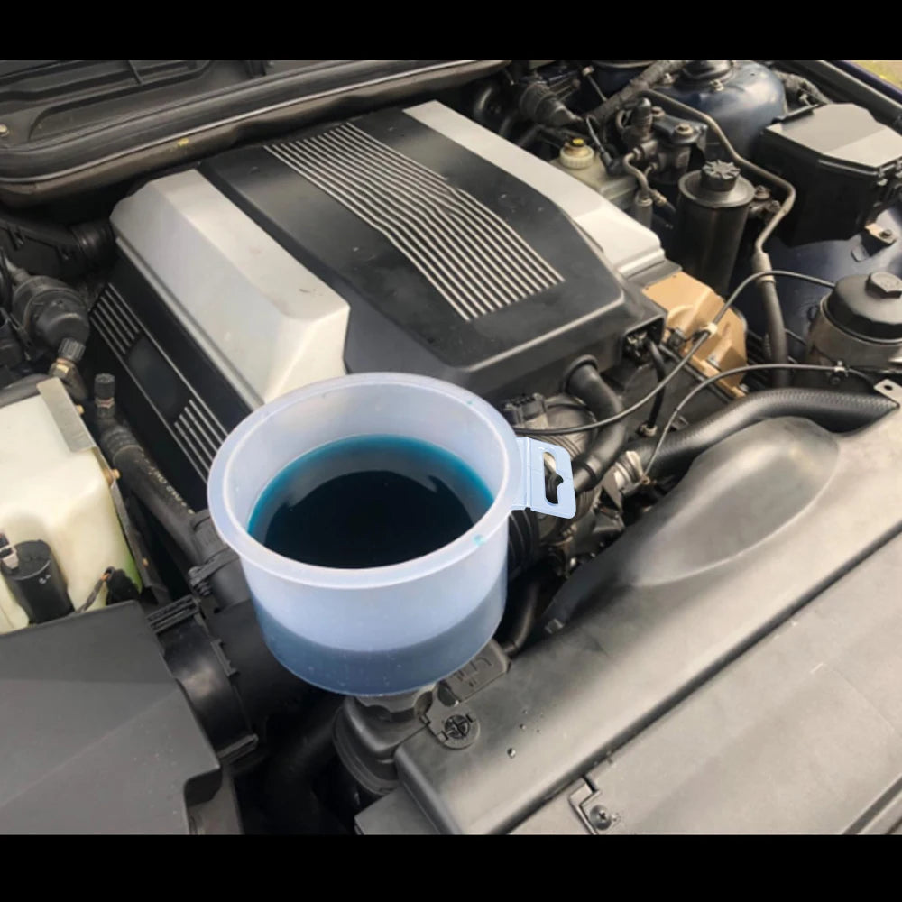 15-Piece Spill-Proof Car Fluid Filling Funnel Kit | Universal Automotive Funnel Kit Axl