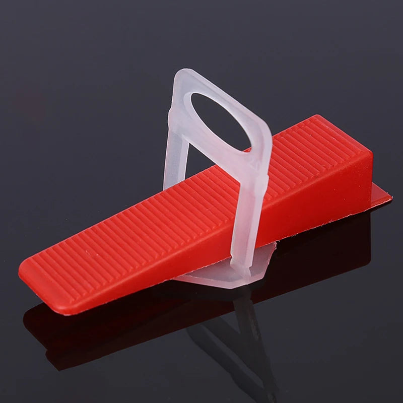 100pc Tile Leveling System – Clips, Wedges & Pliers 1–3mm Tile Leveling Kit Axl