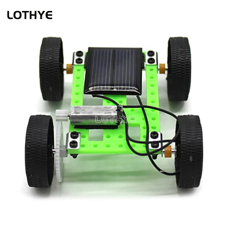 DIY Solar Powered Mini Car Kit – STEM Building Toy for Kids STEM Building Kit Axl