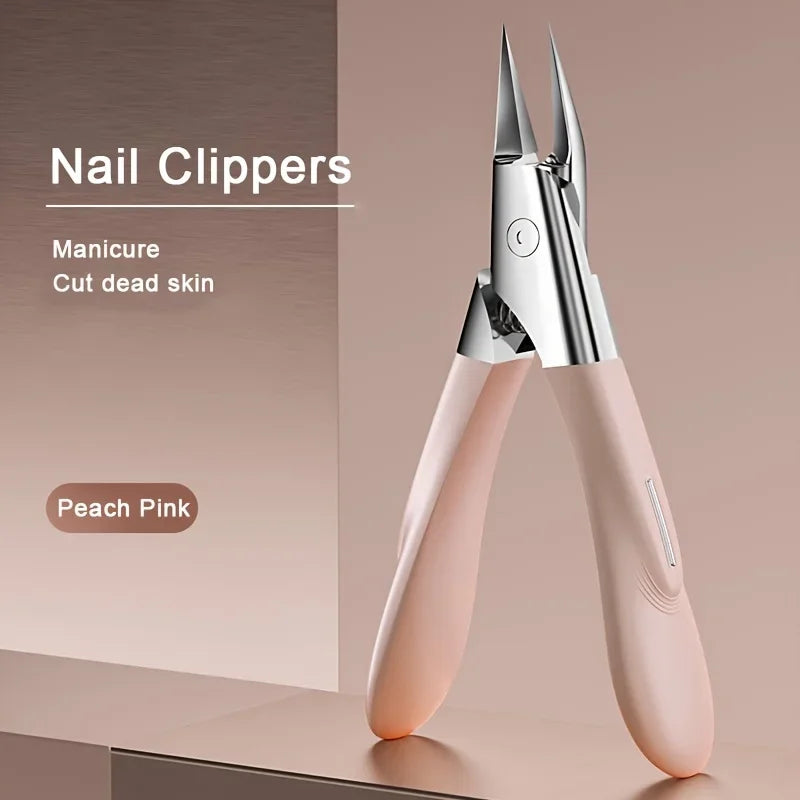 Professional Toenail Clipper & Pedicure Correction Tool Set Nail Clipper Set Axl Pink-487
