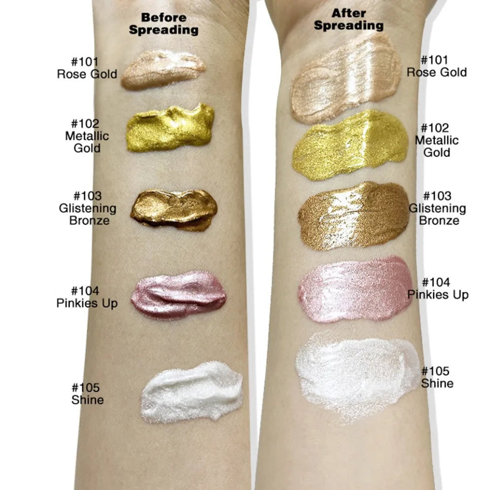 10ml Liquid Shimmer Highlighter – Vegan Private Label Wholesale Liquid Highlighter Axl