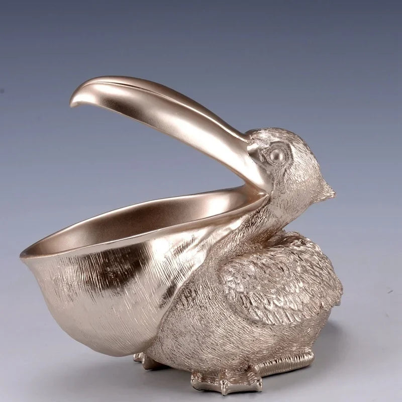 Pelican Bird Resin Desk Organizer | Novelty Home Storage Novelty Desk Organizer Axl