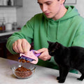 Cat Treat Feeder Spoon – 3D Printed Wet Food Pouch Squeezer Pet Treat Dispenser Axl Multi