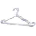 5-Pack Aluminum Anti-Slip Clothes Hangers | Closet Organizer Clothes Hangers Axl Silver