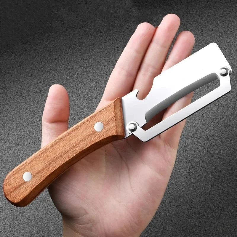 3-in-1 Stainless Steel Vegetable Peeler, Slicer & Shredder Vegetable Peeler Set Axl
