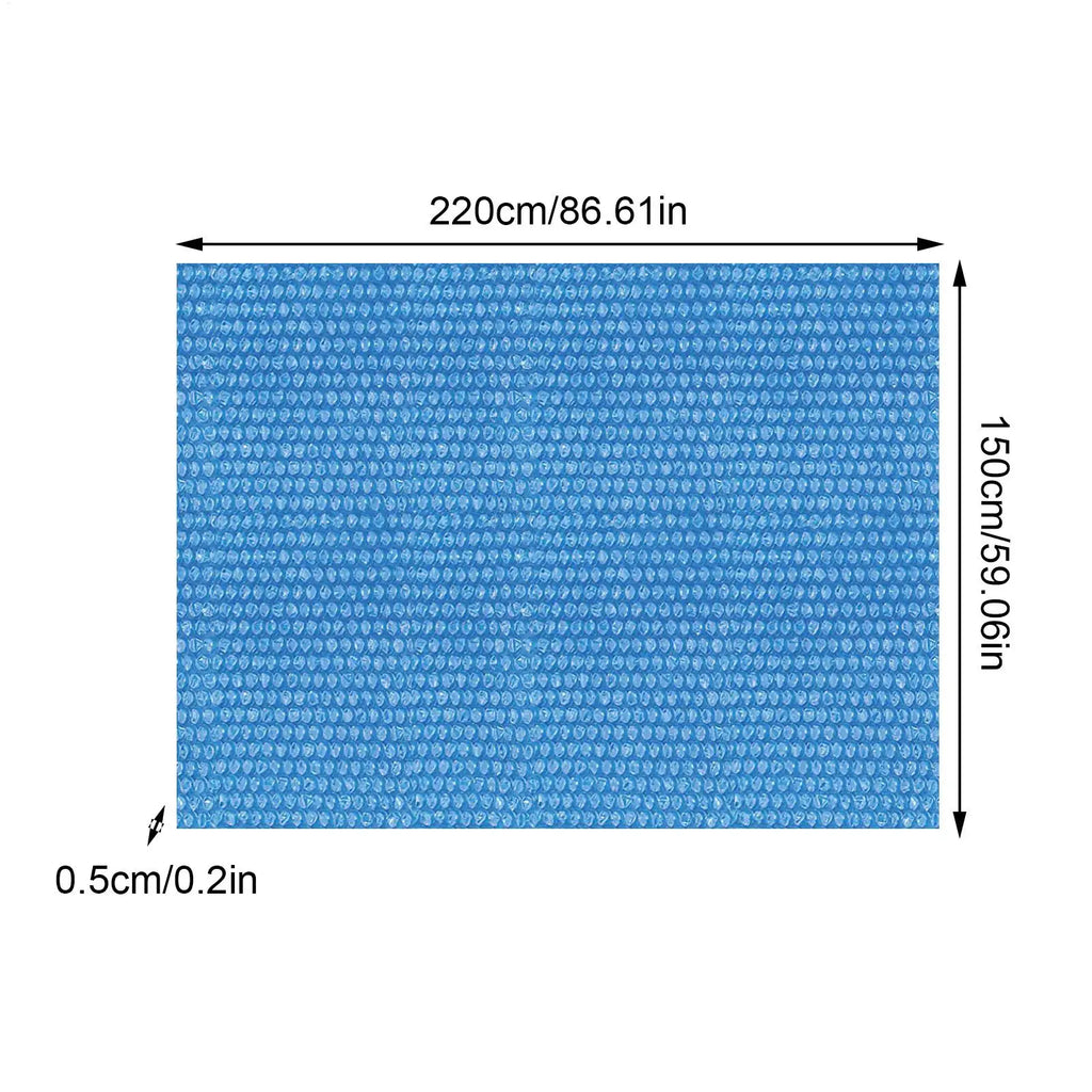Rectangular Pool Bubble Cover – Heat Retention & Dustproof Pool Cover Axl