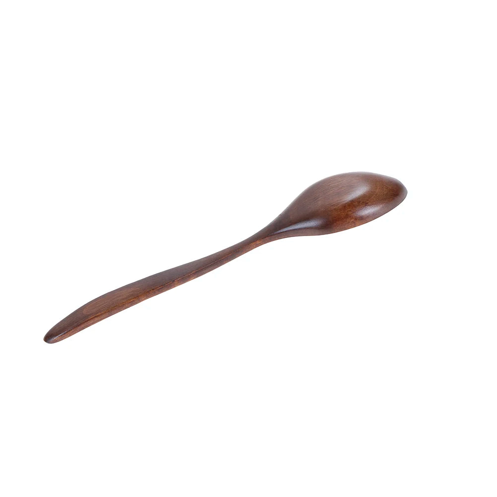 Wooden Spoon Utensil – Soup, Rice, Dessert & Coffee Stirrer Wooden Kitchen Spoon Axl