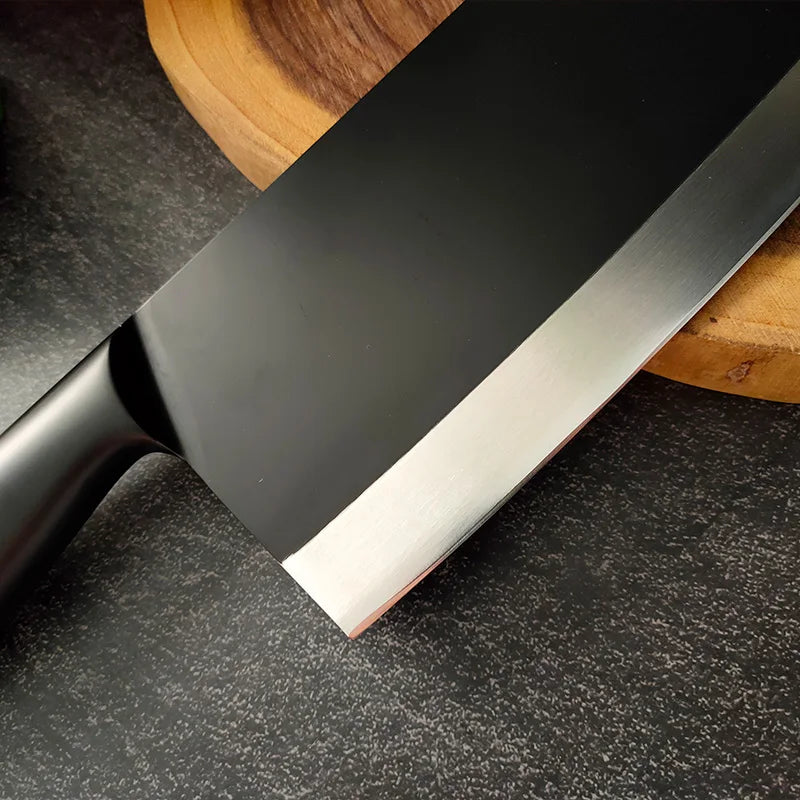 InLeung Kitchen Cleaver Knife – Sharp Stainless Steel 18cm Kitchen Cleaver Knife Axl