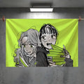 Anime TGSWIIWAGAA Flag – Wall Art Banner | 6 Sizes Anime Wall Flag Axl White1 60x90cm