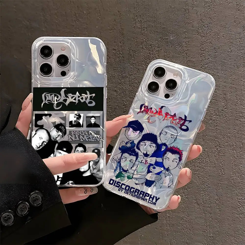 Limp Bizkit iPhone Case 13 14 15 16 Pro Max Glossy Cover iPhone Band Case Axl