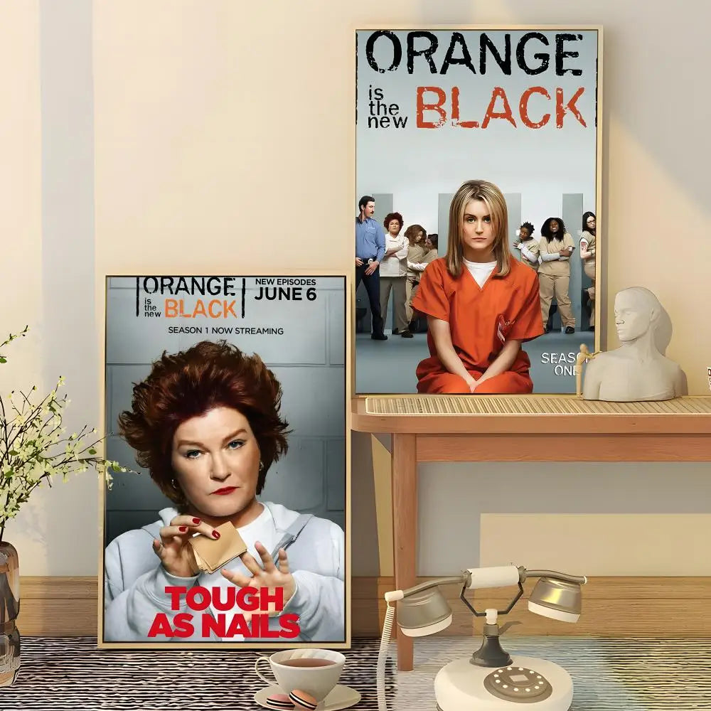 Orange Is the New Black Poster – HD Waterproof Wall Sticker Wall Poster Sticker Axl