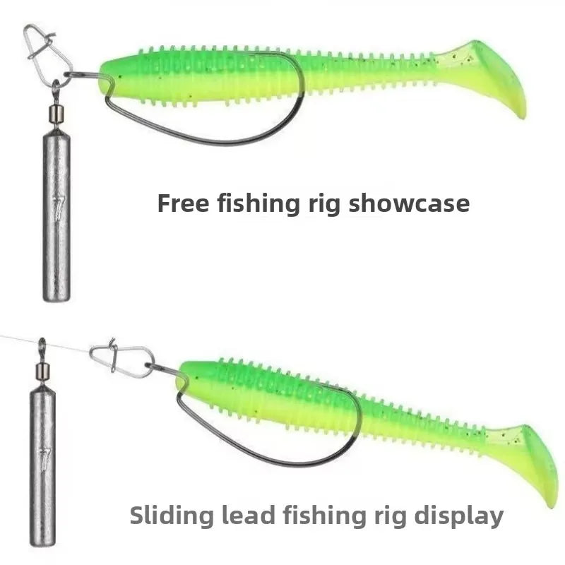 15-Piece Drop Shot Sinker Kit – 3.5g to 20g Fishing Weights Fishing Sinker Kit Axl