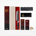 Grandsharp 7" Nakiri Knife – 129-Layer Damascus Steel Blade Damascus Nakiri Knife Axl Nakiri knife