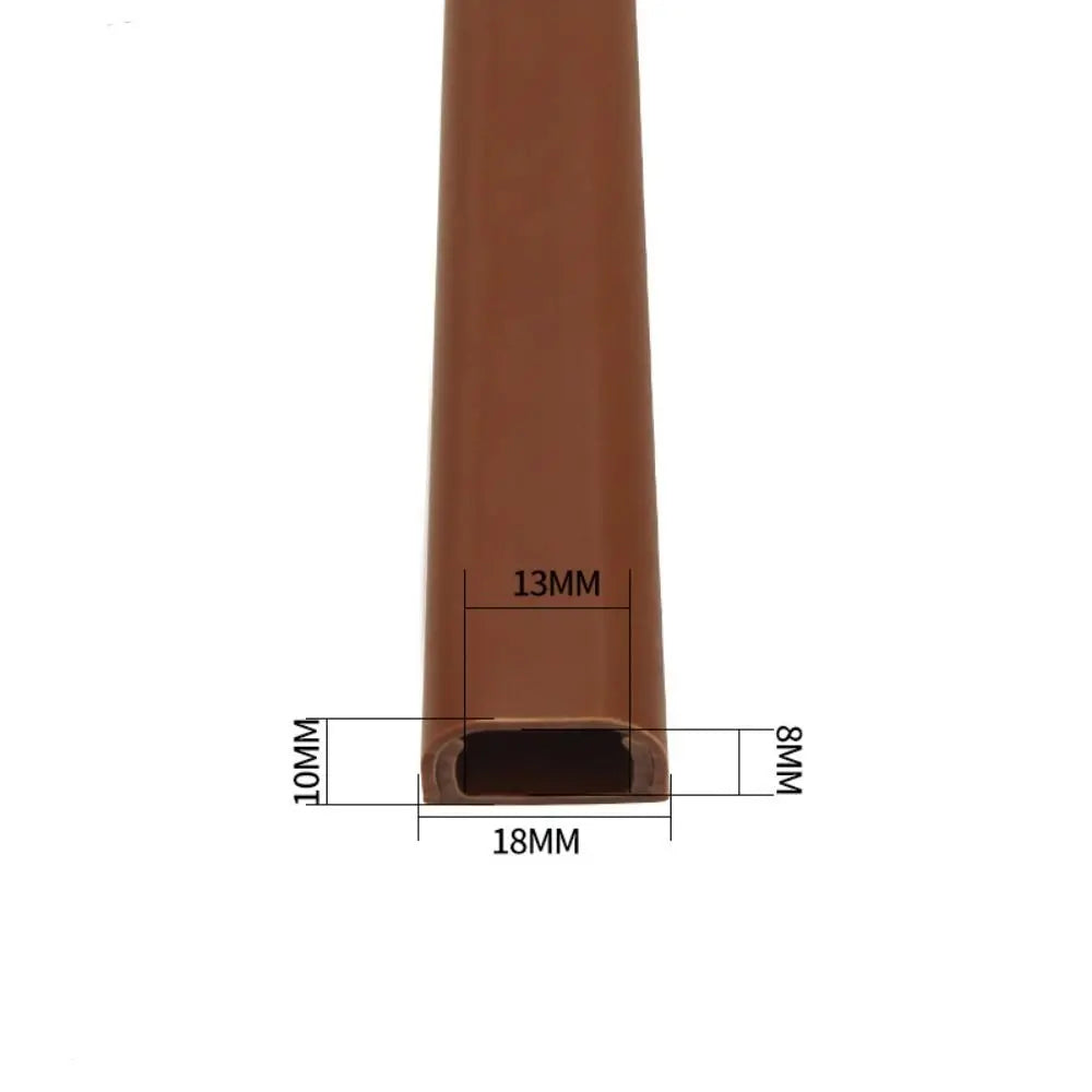 Self-Adhesive Floor Cord Cover – PVC Cable Protector Duct Floor Cord Cover Axl Coffee