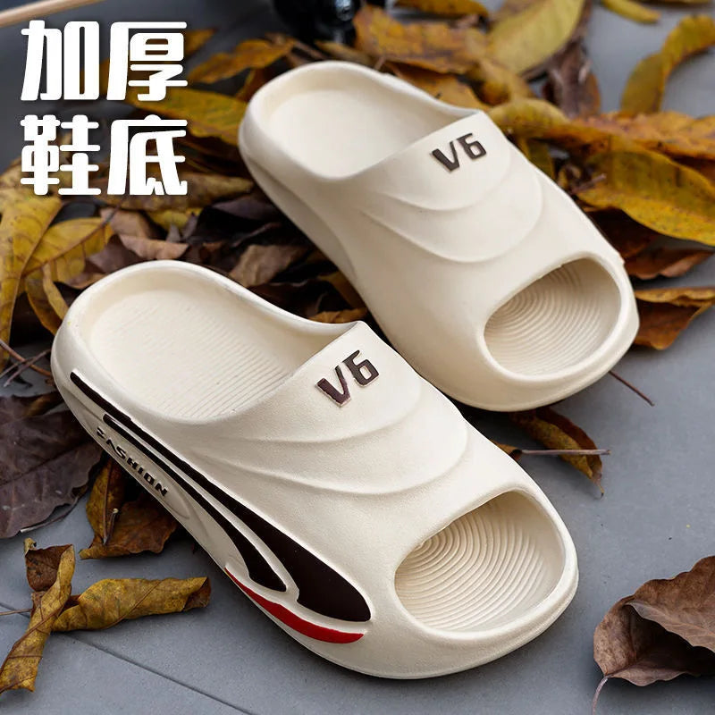 Men's Lightweight EVA Slide Slippers – Non-Slip Outdoor Sandals Men's Slide Slippers Axl Khaki 44-45