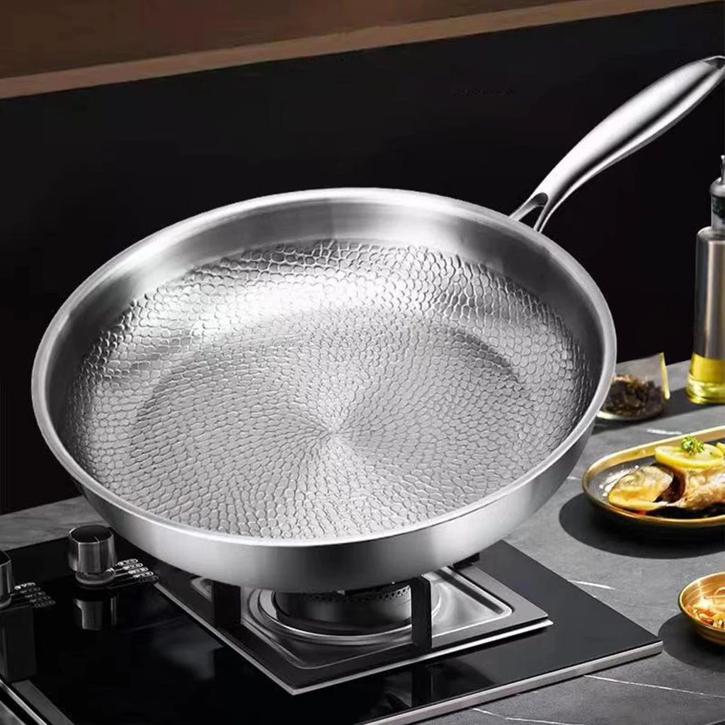 KEMORELA Titanium Non-Stick Frying Pan with Lid | Induction Titanium Frying Pan Axl