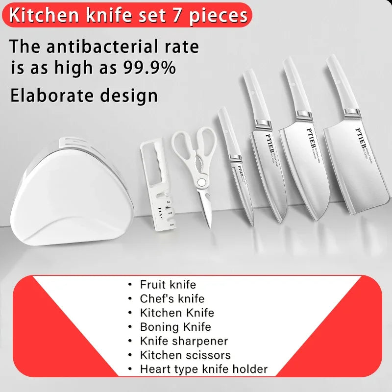 PLYS 6-Piece Professional Kitchen Knife Set – German Steel Kitchen Knife Set Axl 7 piece set