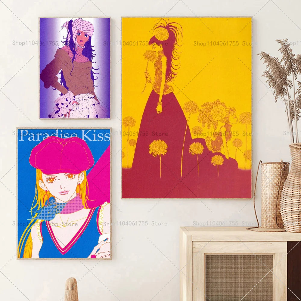 Anime Paradise Kiss Wall Poster – Self-Adhesive Waterproof Art Wall Art Poster Axl