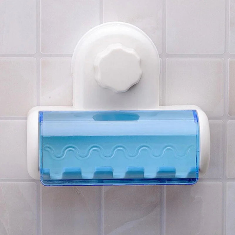Wall Mounted Toothbrush Holder with Suction Cup | No Drill Toothbrush Holder Axl 1pc