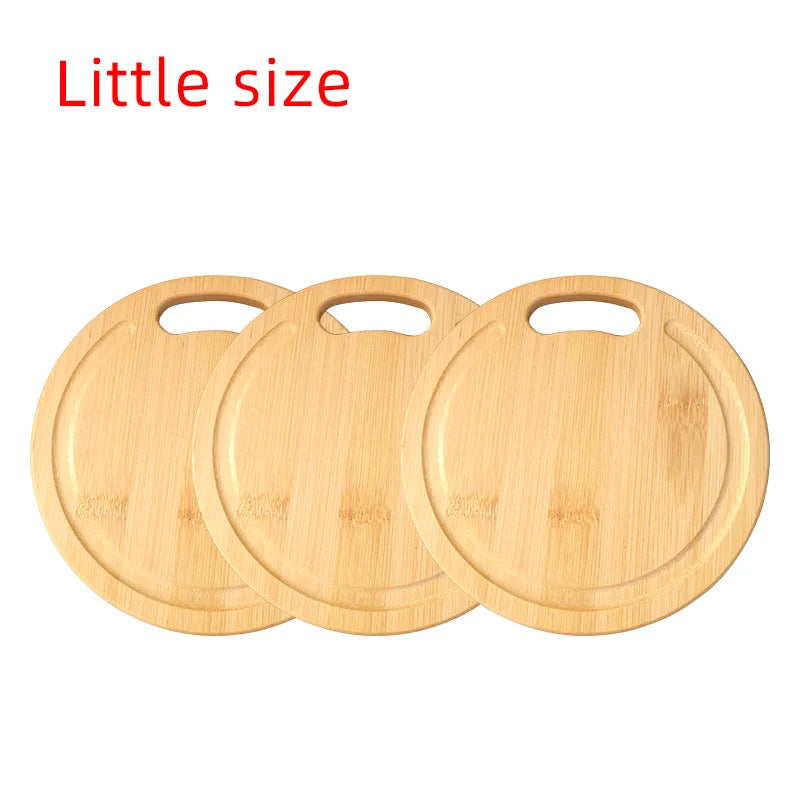 Natural Bamboo Cutting Board – Anti-Mold Kitchen Chopping Board Bamboo Cutting Board Axl 3PCS Little size