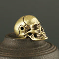 Brass Skull Knife Bead | DIY Paracord Keychain Pendant Paracord Keychain Bead Axl Antique brass