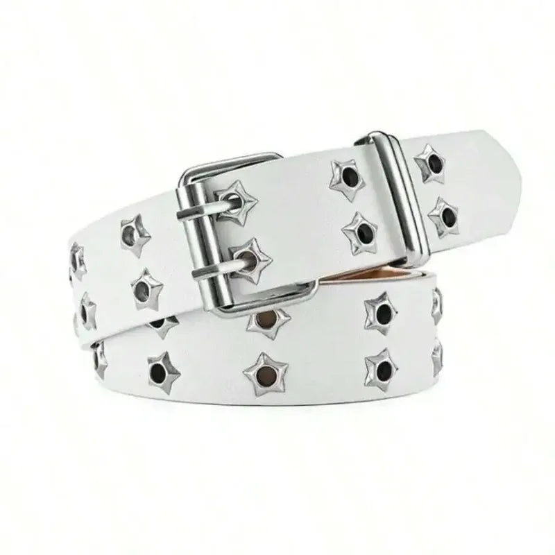 Women's Punk Hollow Out Star Belt – PU Fashion Waist Belt Fashion Belt Axl