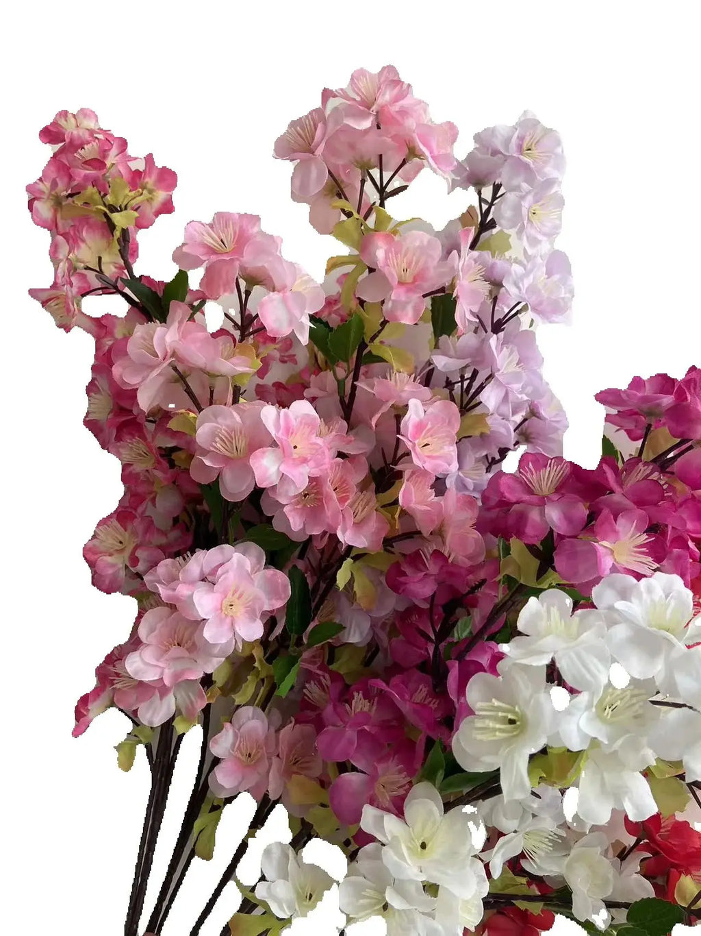 Silk Artificial Cherry Blossom Branch 67cm | Sakura Décor Artificial Flower Branch Axl