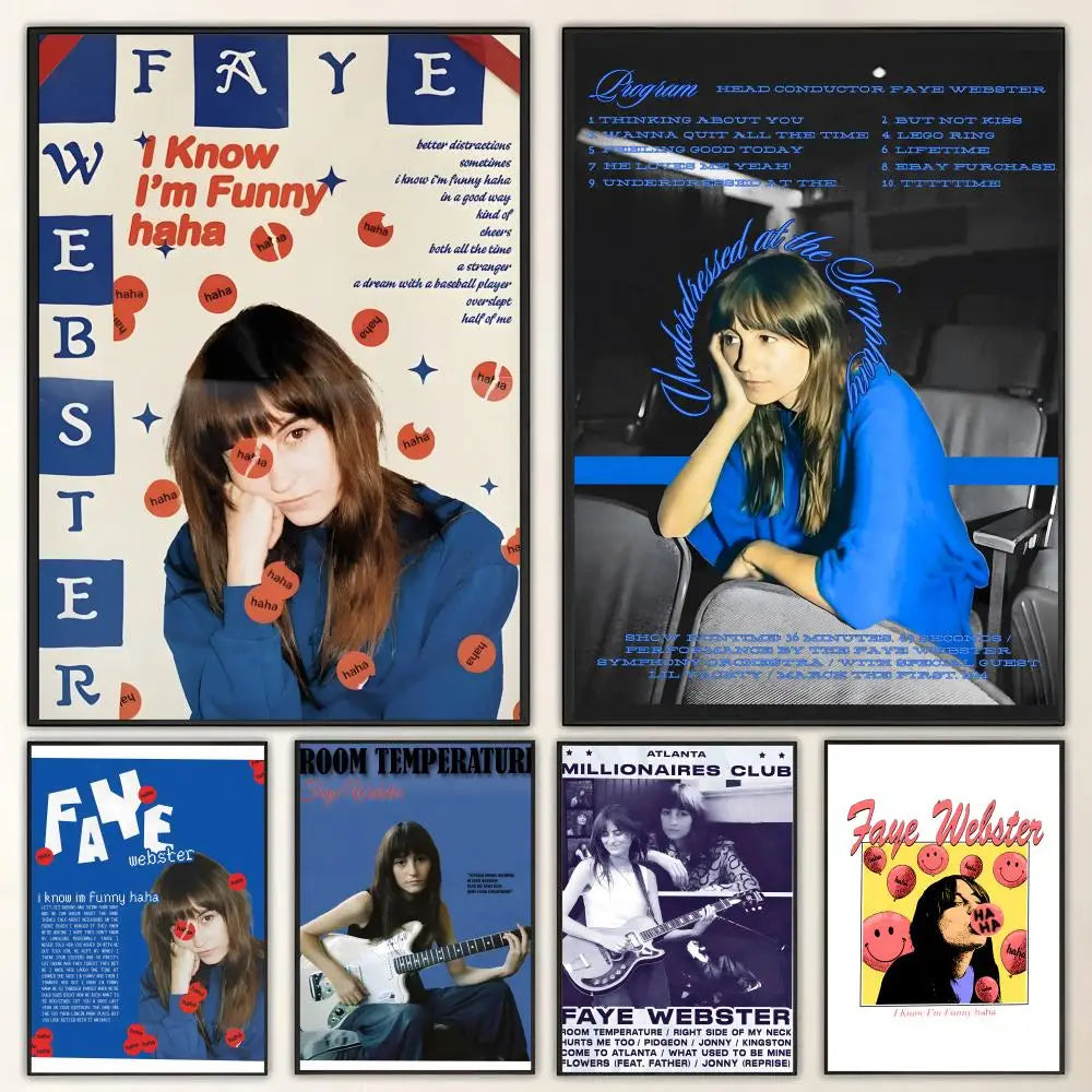Faye Webster HD Art Poster – Aesthetic Modern Wall Decor Wall Art Poster Axl