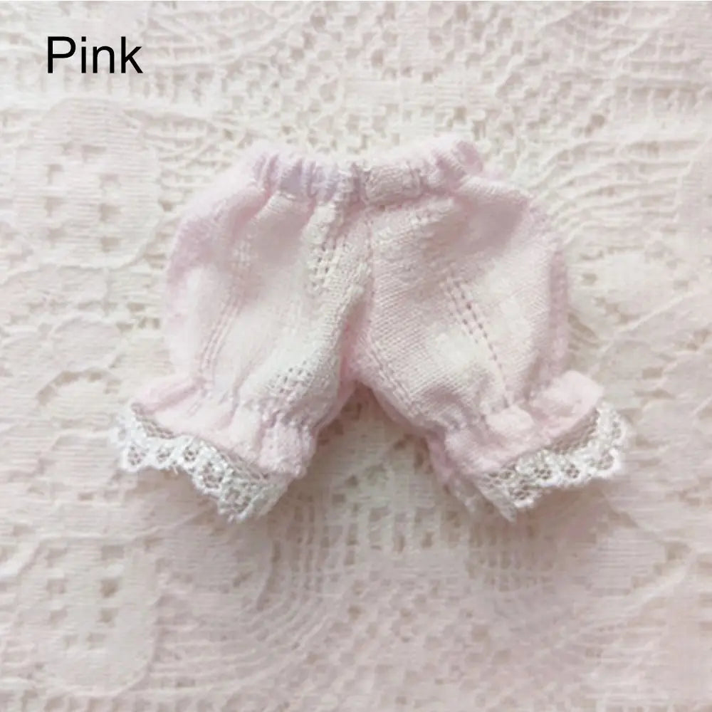 Cotton Lantern Shorts for 1/11 OB11 & 1/12 BJD Dolls Doll Clothing Axl Pink