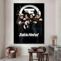 Tom Kaulitz HD Waterproof PVC Poster Sticker | Wall Décor Wall Poster Sticker Axl White01 30X40cmNoframe