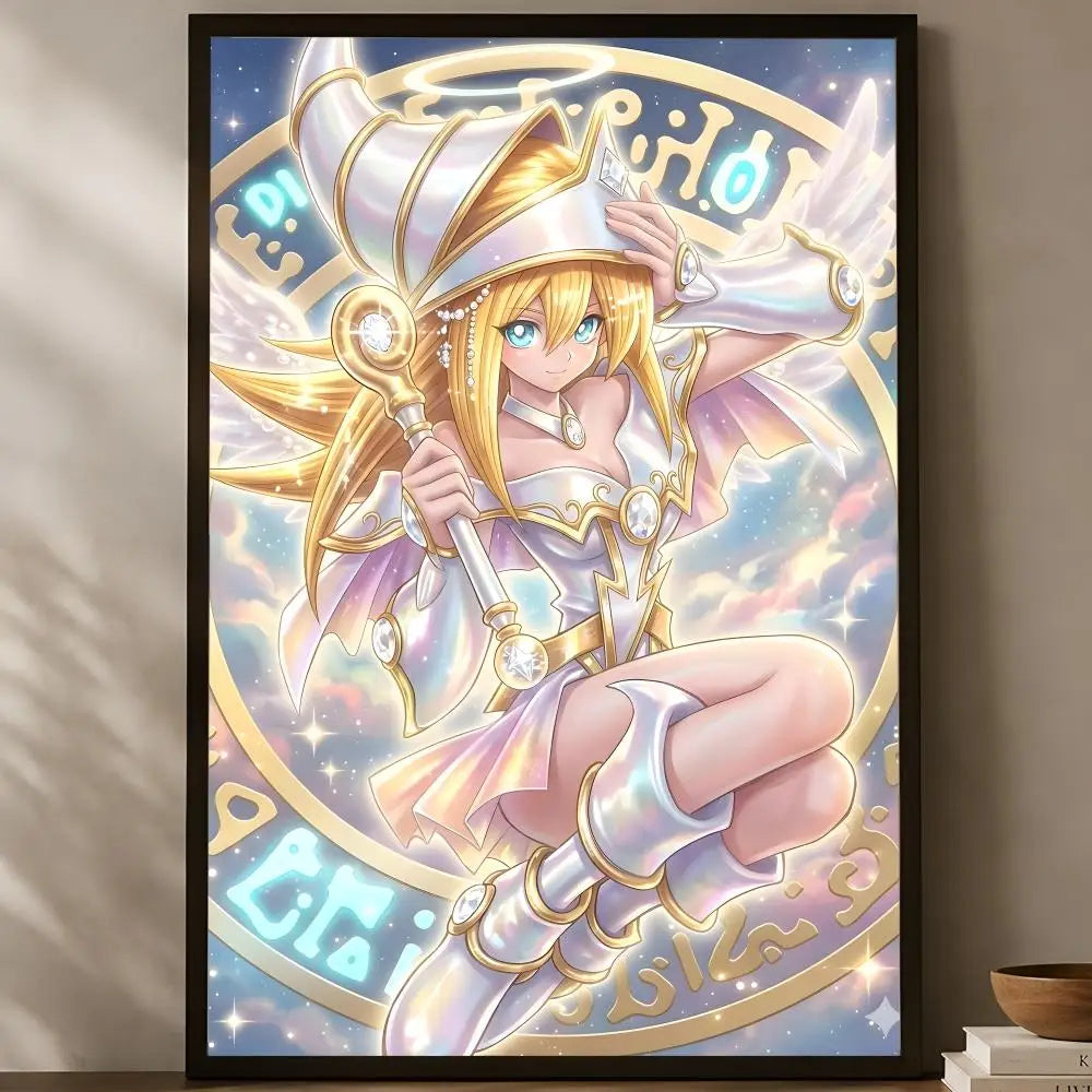 Yu-Gi-Oh Self-Stick HD PVC Wall Poster – Waterproof Home Decor Wall Art Poster Axl