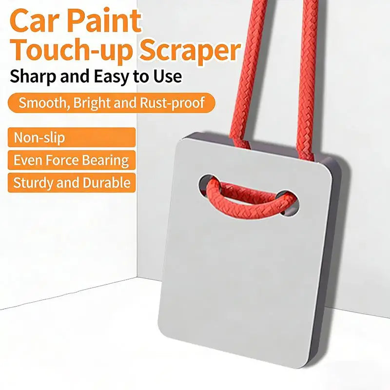 Tungsten Carbide Car Paint Scraper – Spot & Overspray Removal Auto Paint Scraper Axl