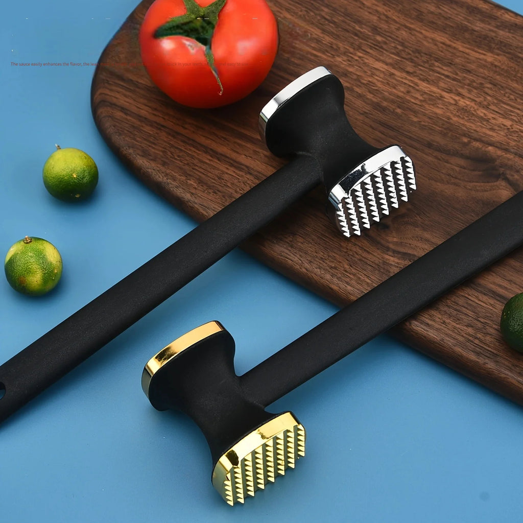 Dual-Sided Meat Tenderizer Mallet | Heavy Duty Non-Slip Handle Meat Tenderizer Mallet Axl