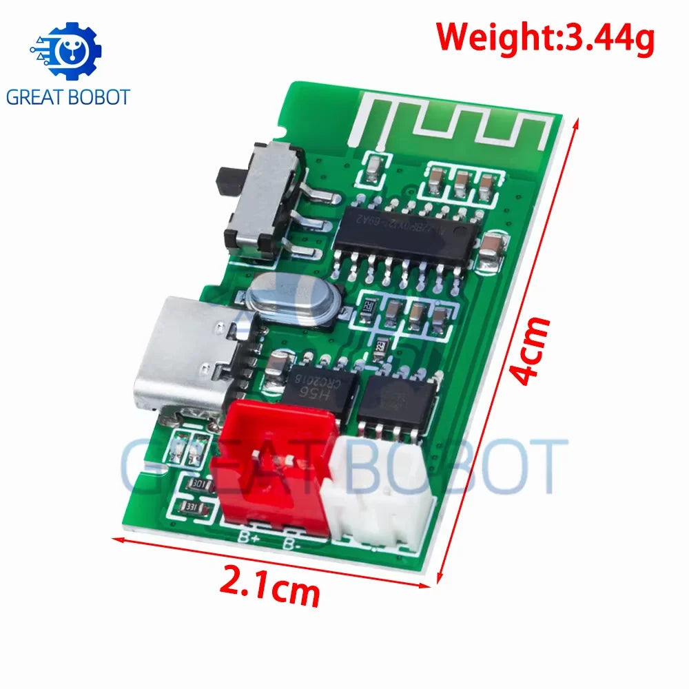 Mono Bluetooth Amplifier PCBA – 4Ω 3W with Battery Charging Bluetooth Amplifier Board Axl